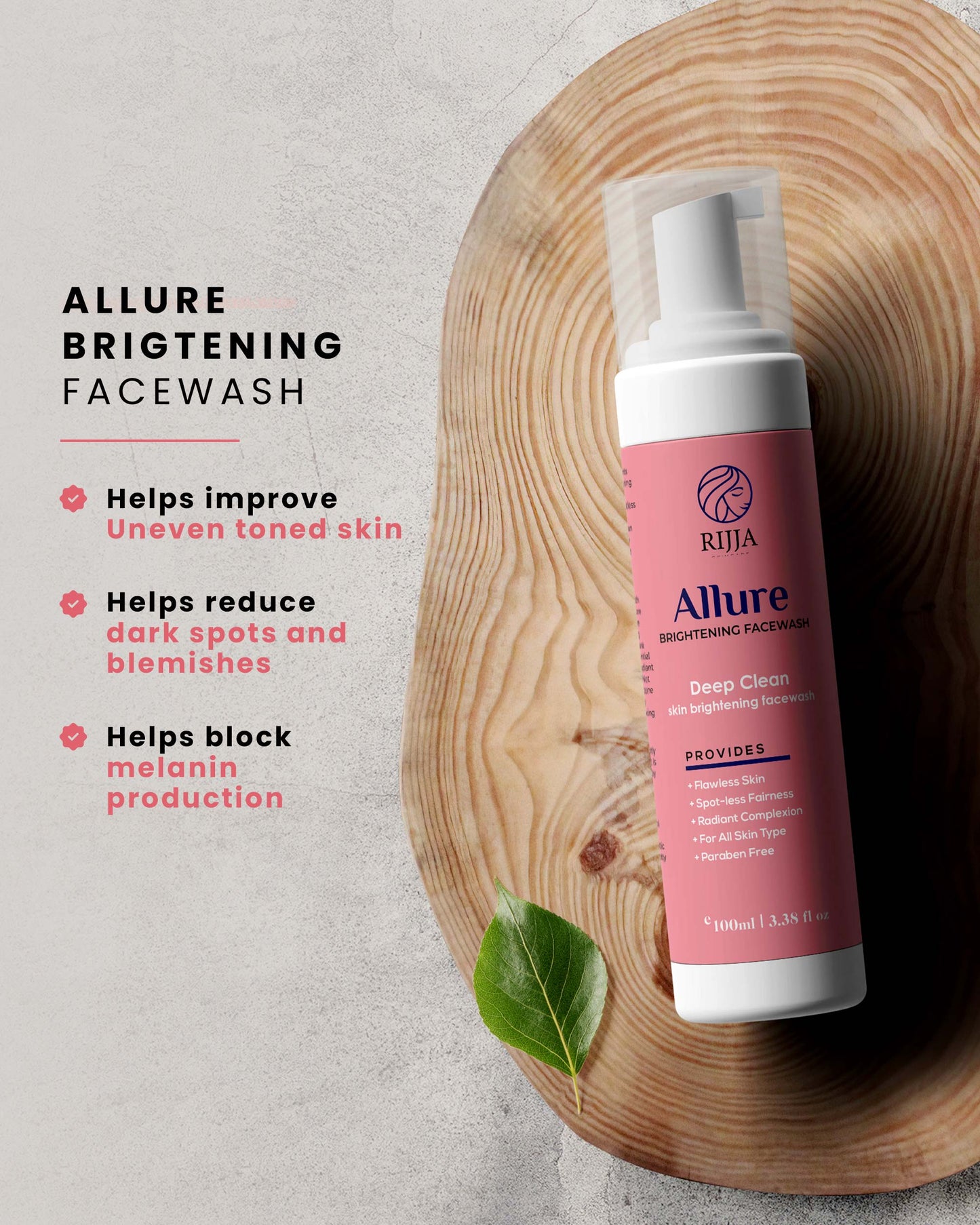 Allure Brightening Facewash